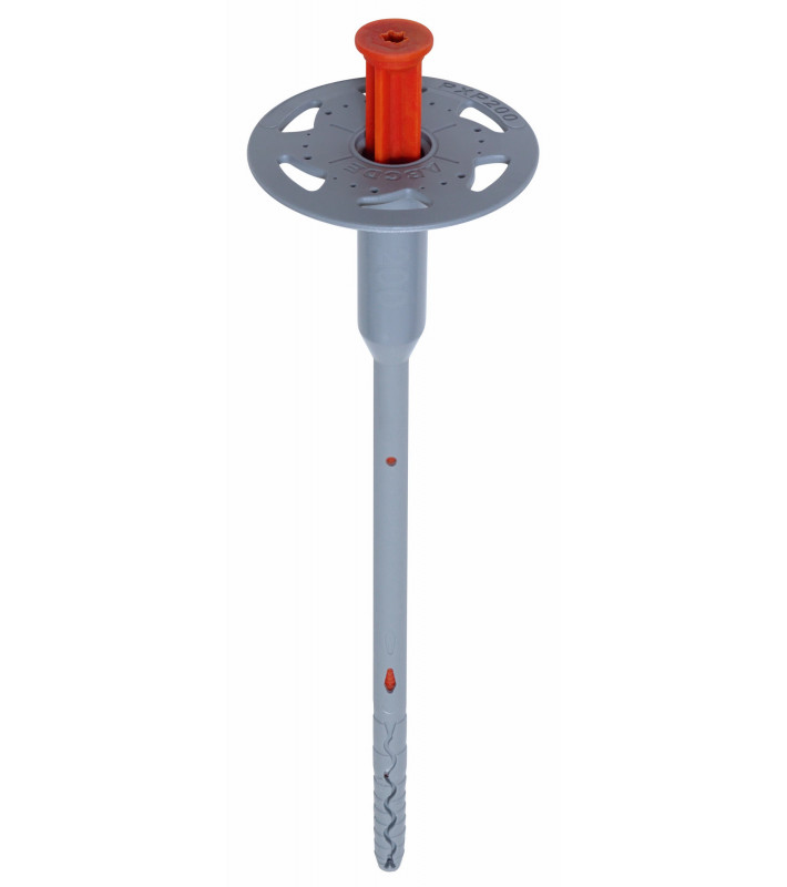 TK-PXP-PV 100 talířová hmoždinka s plastovým šroubovacím trnem - NOVINKA podloží A,B,C,D,E